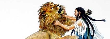 Samson and the Lion